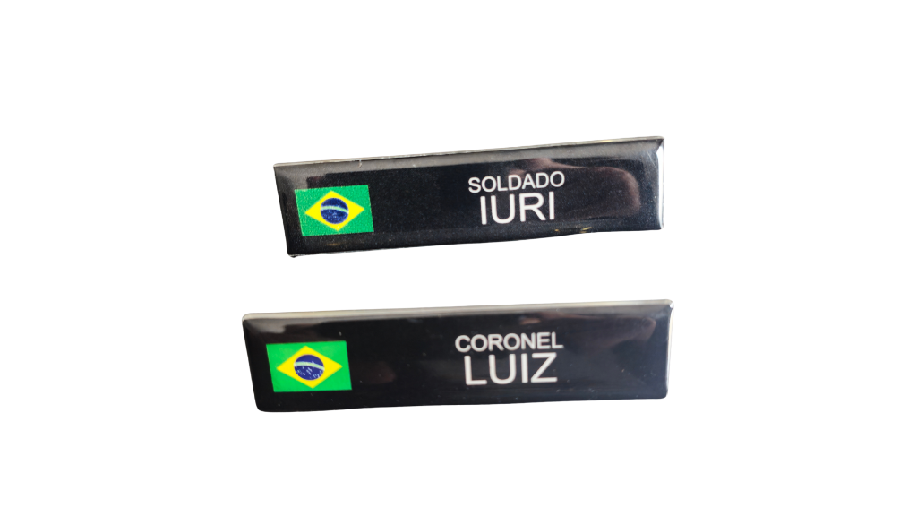 Nova tarjeta plaqueta do exército brasileiro